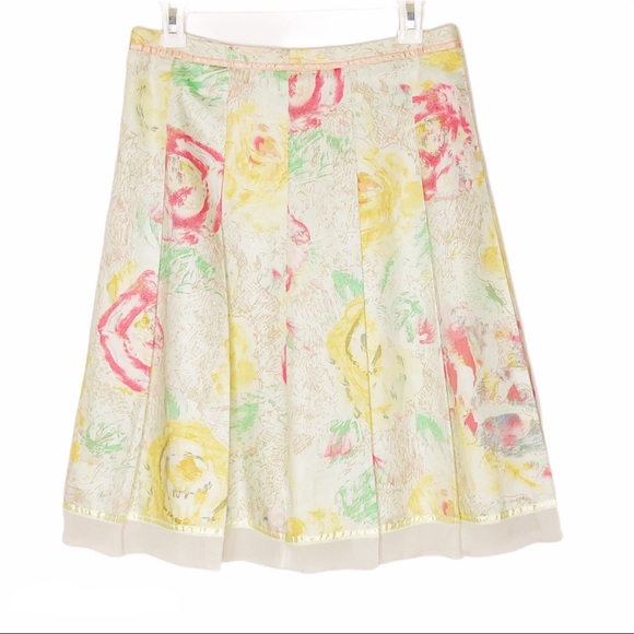 Anthropologie Dresses & Skirts - ANTHROPOLOGIE pastel knife pleat skirt | 4